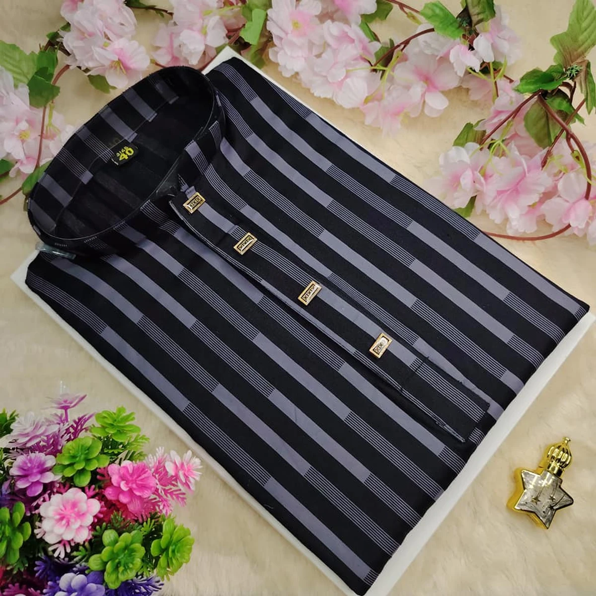 TENSIL STRIPE - BLACK